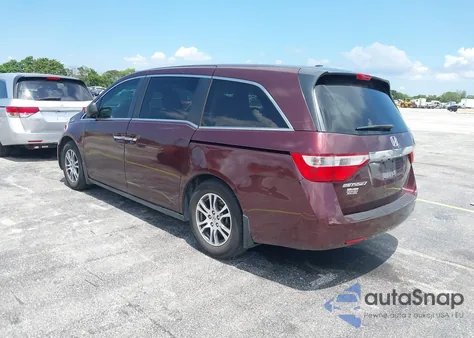 2011 Honda Odyssey Ex-L z USA, uszkodzony, nr VIN 5FNRL5H66BB024280